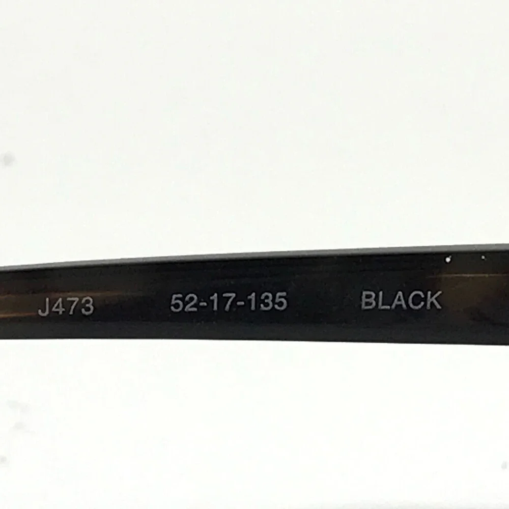 Jones New York Eyeglasses Frames J473 BLACK Round Full Rim 52-17-135